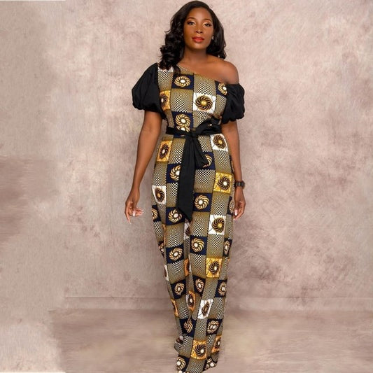 Chic Dashiki Jumpsuit for Women - Fashionable African Clothes