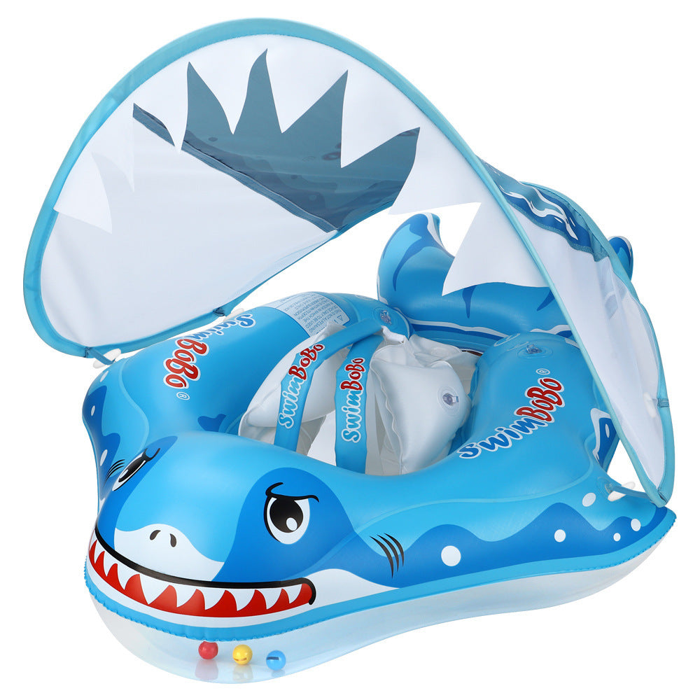 Baby's Swim Ring: Baby Buoy Children's Swimming Shark Style