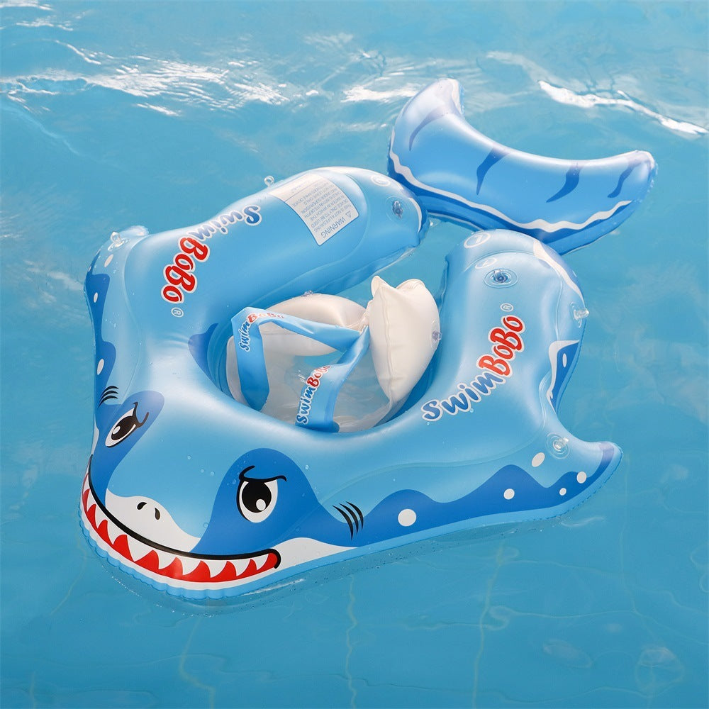 Baby's Swim Ring: Baby Buoy Children's Swimming Shark Style